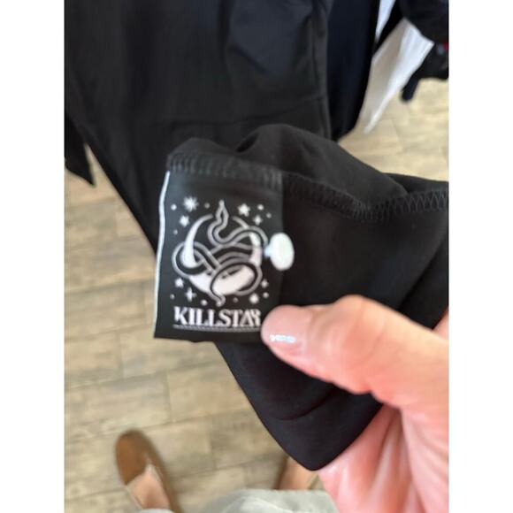 NWT killstar Women's Black Gothic Alternative Bethany Brutal Dress Size Medium - Picture 5 of 8